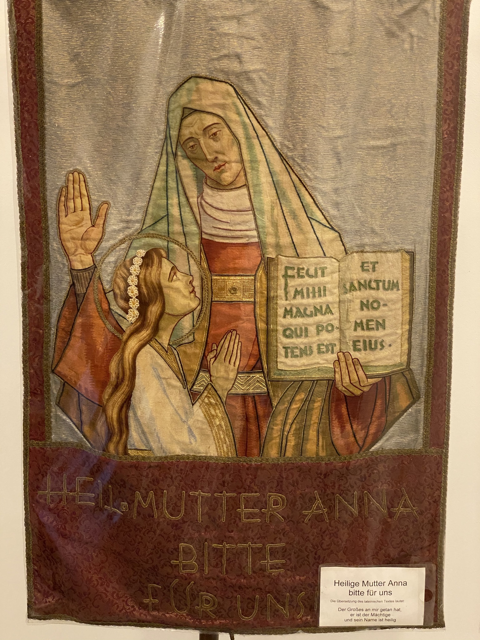 Fahne der kfd Wickrath