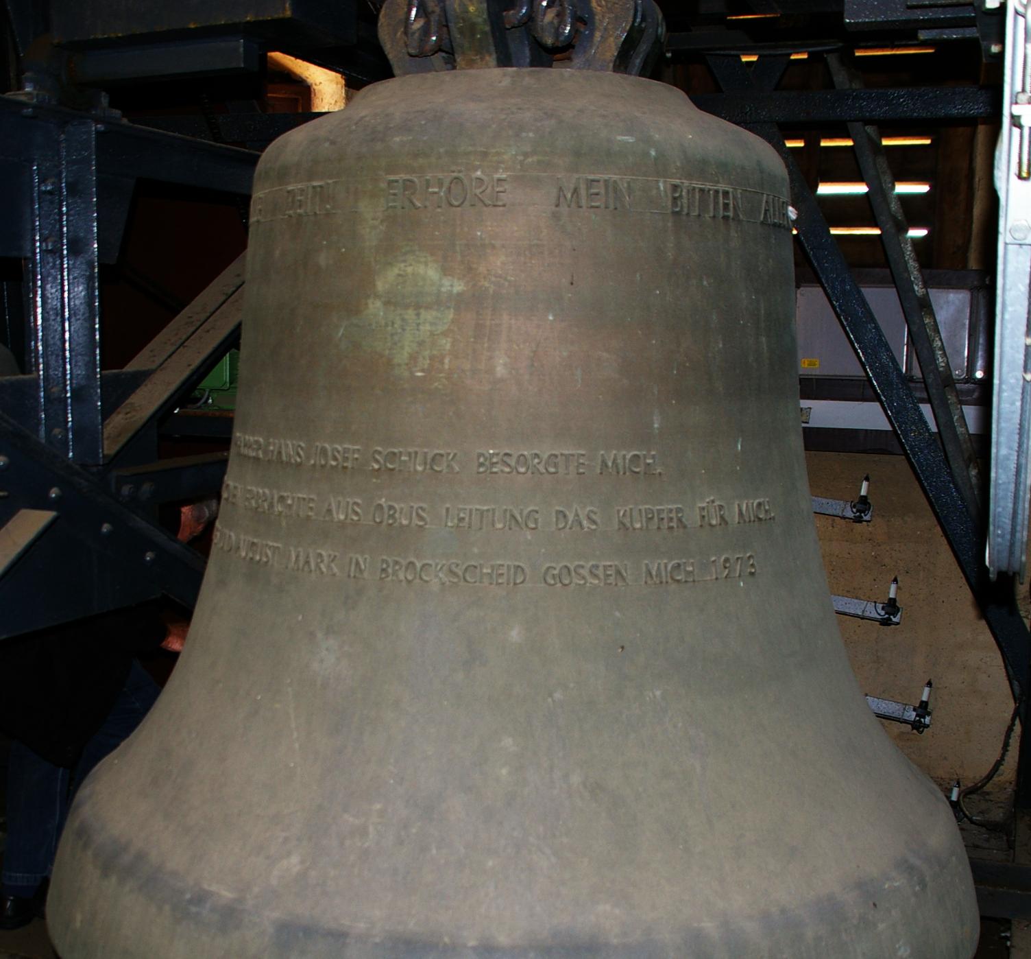 gestiftete Glocke von Heinrich Conen